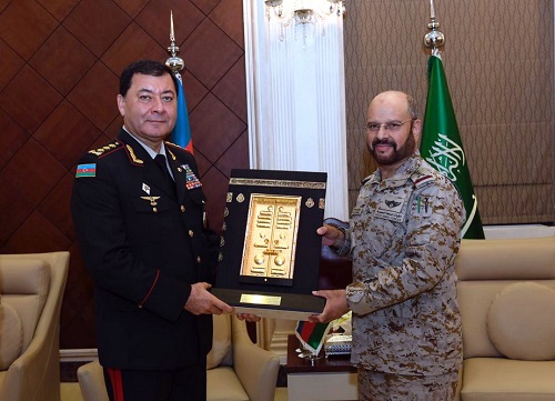 امضاء قرارداد همکاری نظامی میان جمهوری آذربایجان و عربستان سعودی